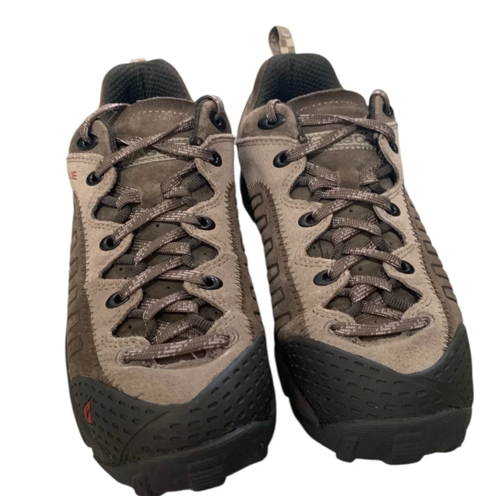 Vasque Men's Juxt Low Hiking Shoes - Tan/Red NWOT (read description)